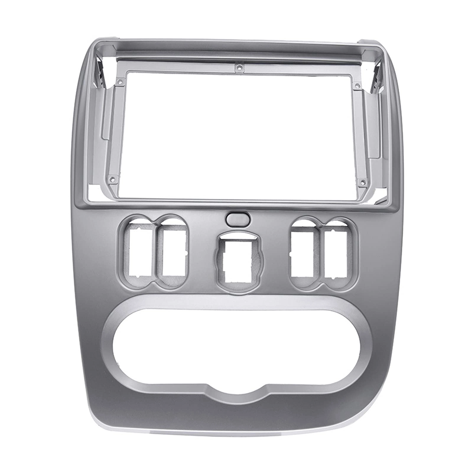 Pizgear Store Double Din Car Radio Fascia Frame Adapter Panel Dash Trim Bezel - 9 Inch 2DIN