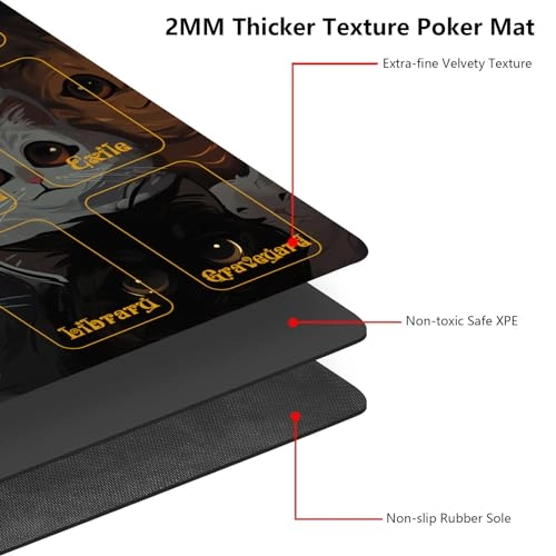 MTG Playmat Rubber Gaming Mouse Pad - 60.96x35.56 cm