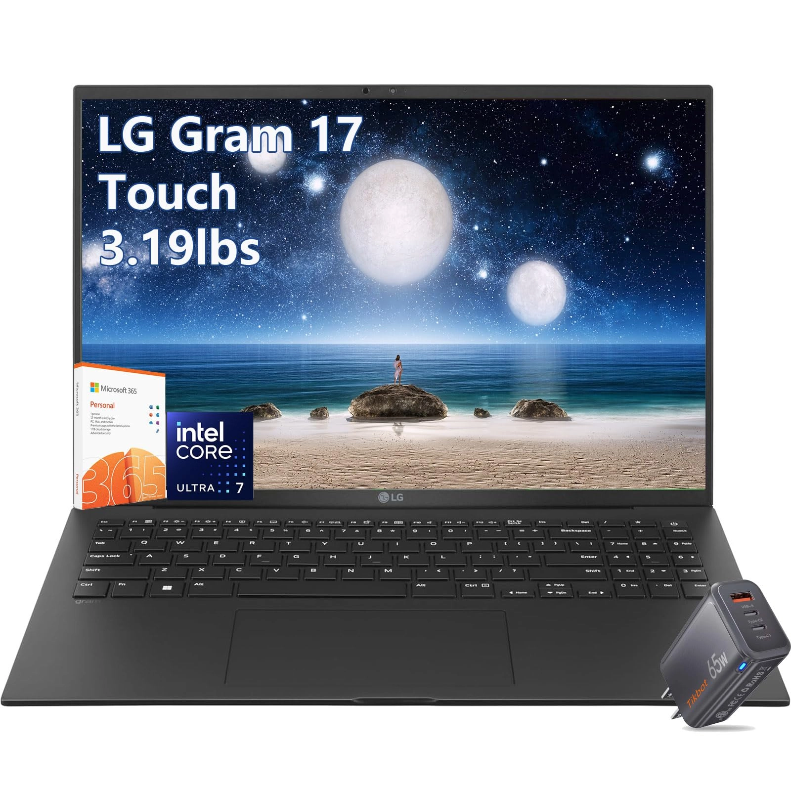 gram 17 - 17.3'' Ultra 7-258V 32GB DDR5 2TB SSD