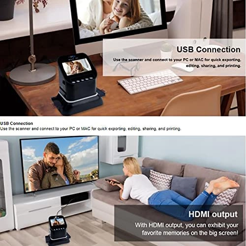 Digital Film & Slide Scanner - HDMI USB