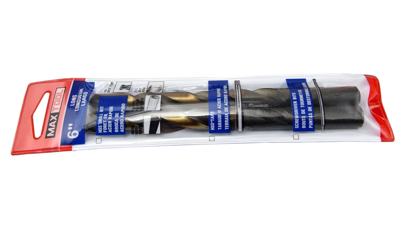 Twist Drill Bits - HSS M2 2pcs 17/32"