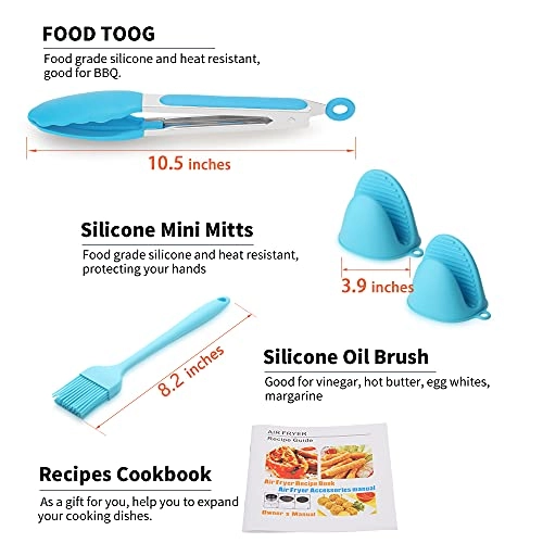 Air Fryer Accessories - Stainless Steel 12PCS