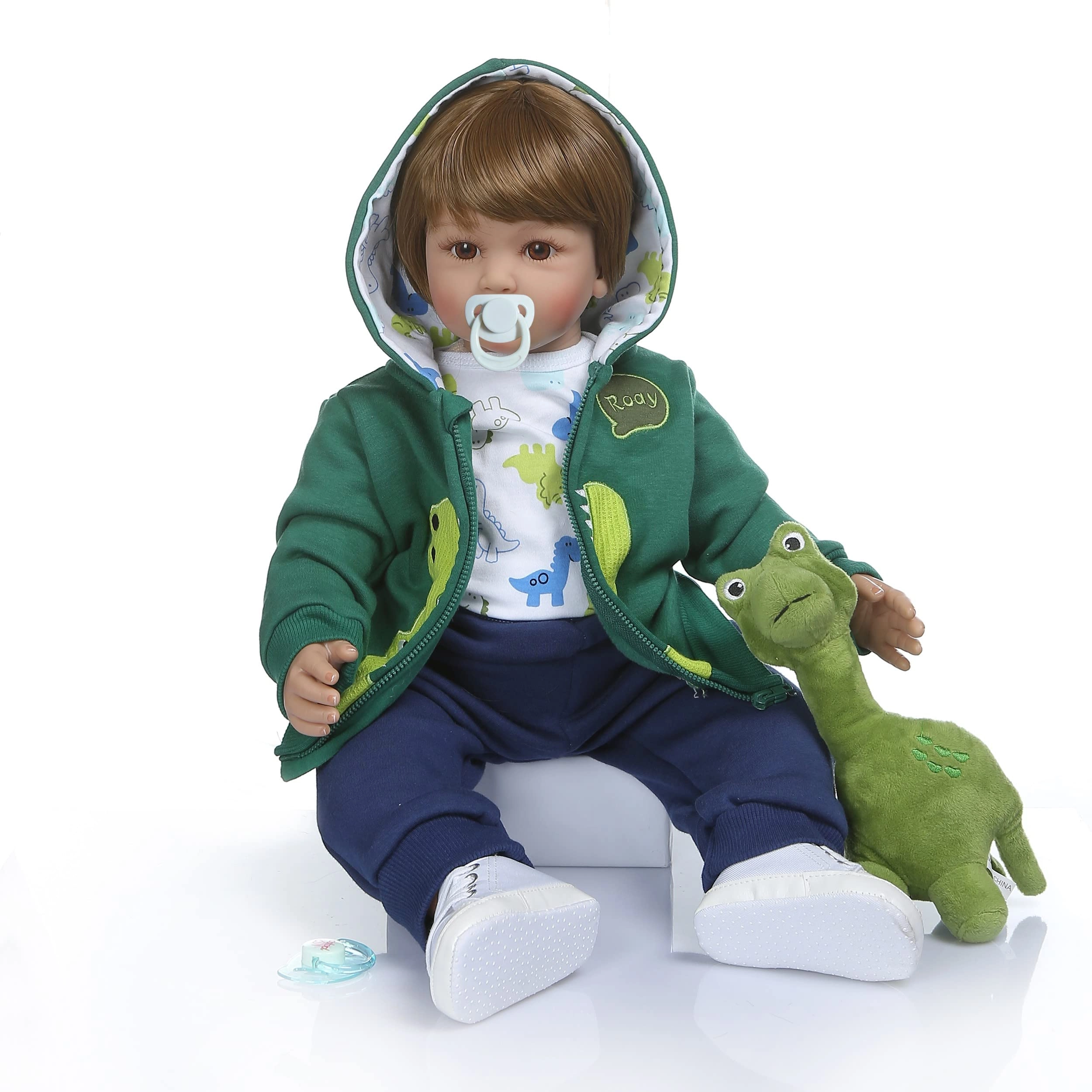 Reborn Toddler Doll - 24 inch Silicone Vinyl Ages 3+