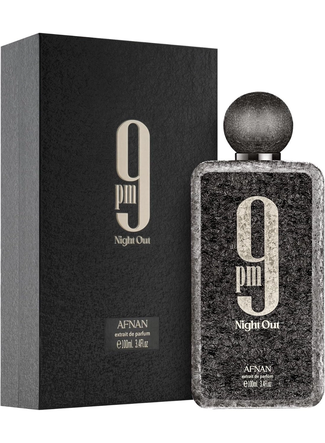 Afnan 9 PM Night Out Extrait De Parfum - 100 ML