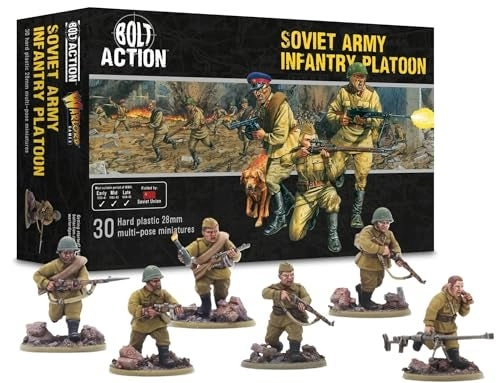 WARLORD GAMES Soviet Army Infantry Platoon