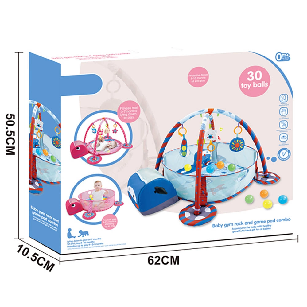 Baby Play Gym Mat - Hippo 0 month