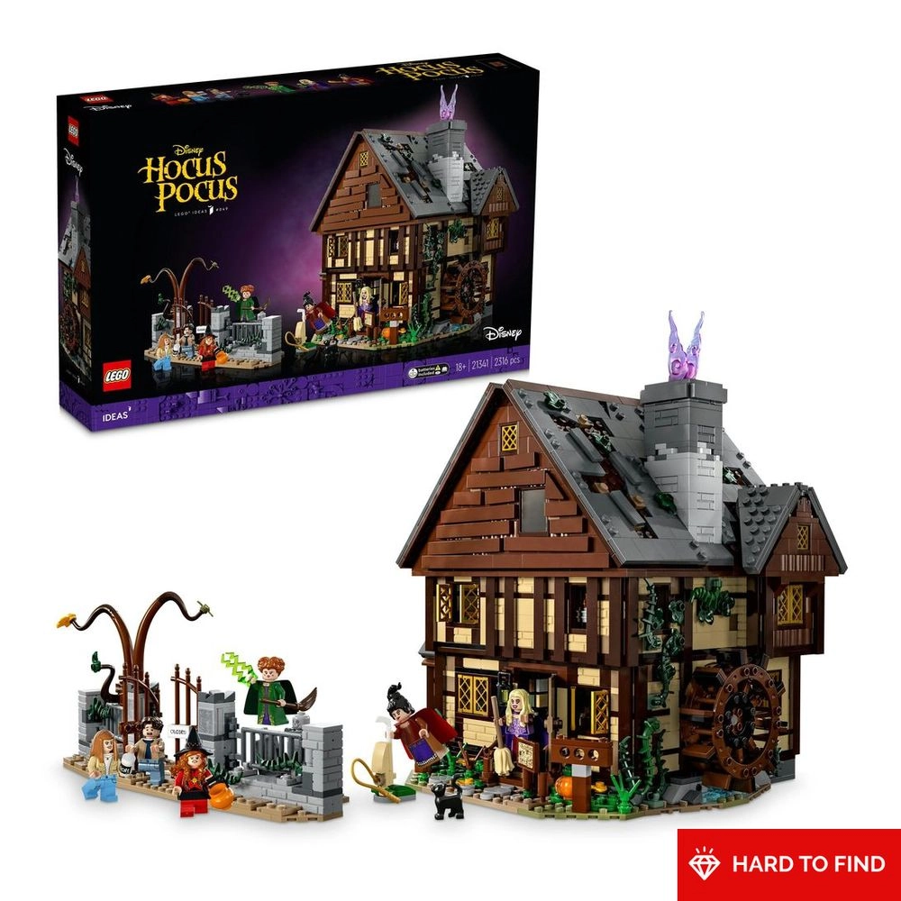 LEGO Disney Hocus Pocus: The Sanderson Sisters' Cottage (21341)