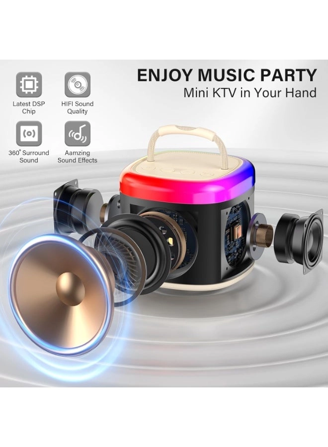 Karaoke machine - 2 wireless microphone