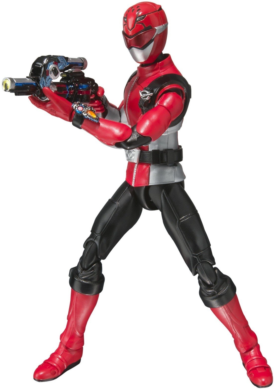 Bandai Red Buster - Tokumei Sentai Go-Busters (14 cm) (SH Figuarts Go-Busters Red Buster)