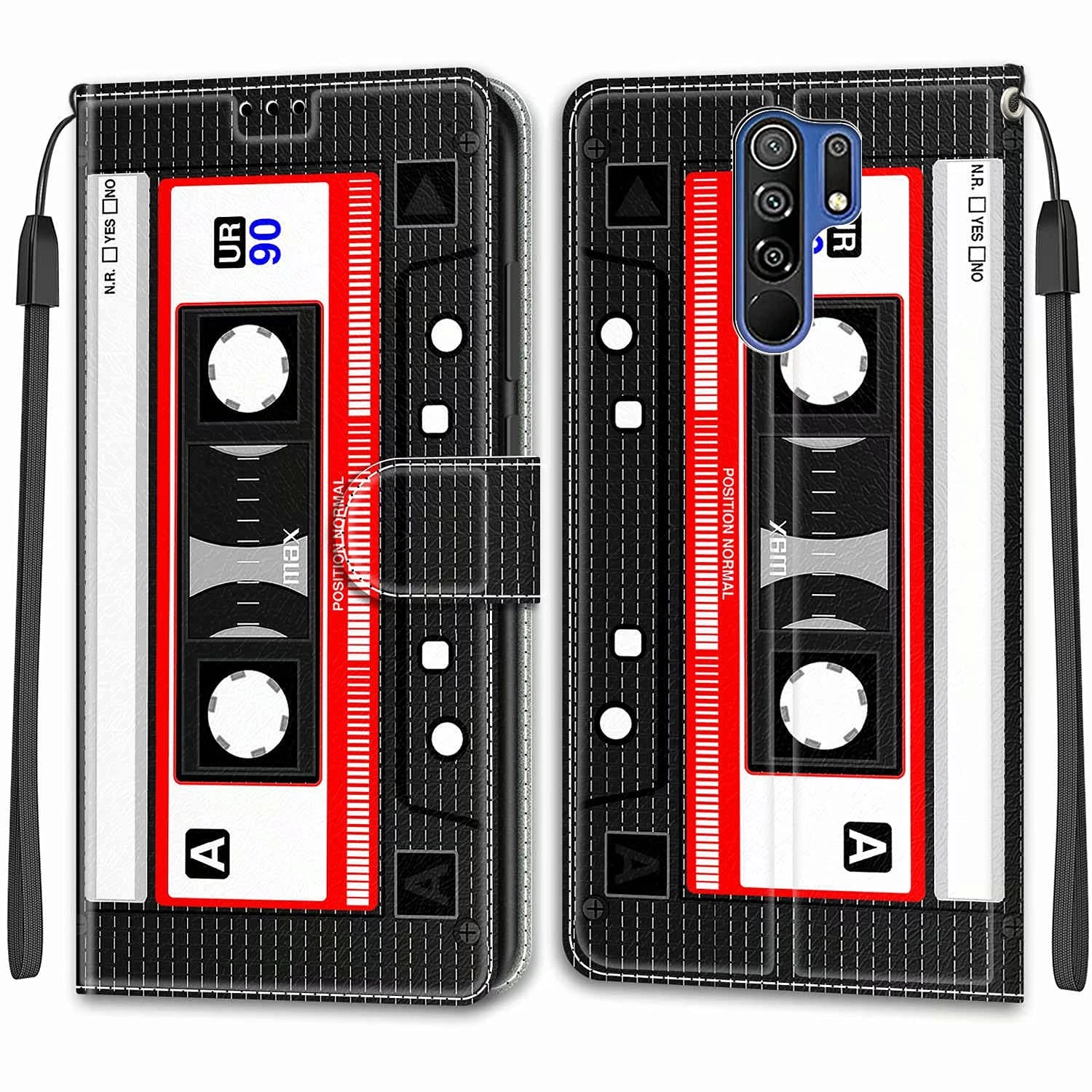 Wallet Case for Xiaomi Redmi 9 - PU Leather + Tpu