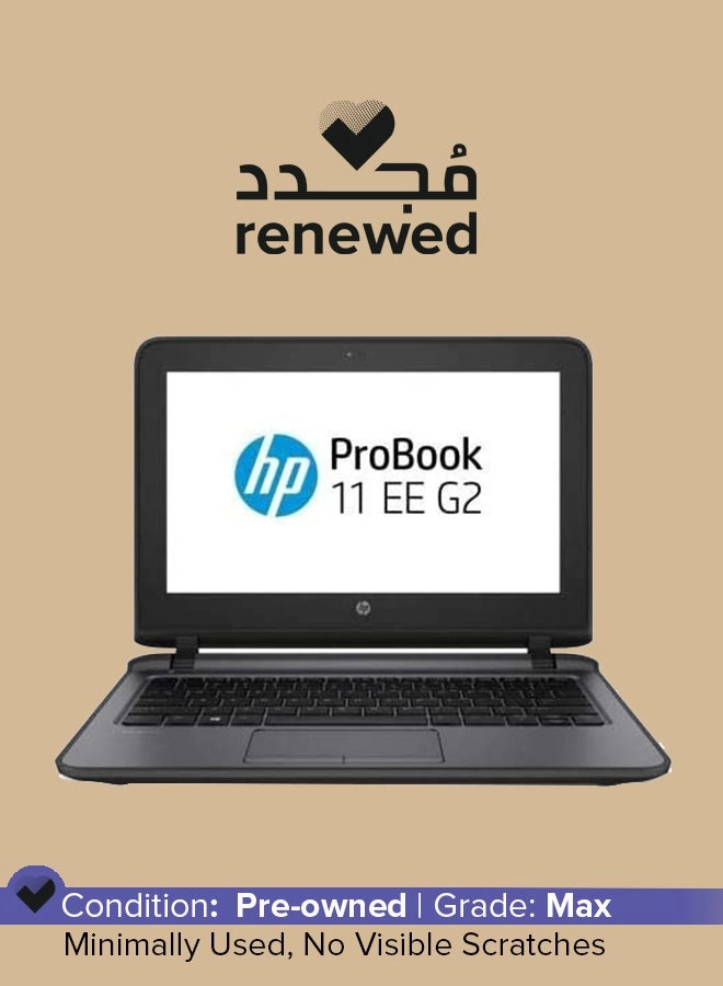 HP (Renewed) Probook G2 - 11.6'' 128GB 4GB Core i3