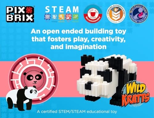 Wild Kratts Pixel Art Kit - 6+ years 543 pcs