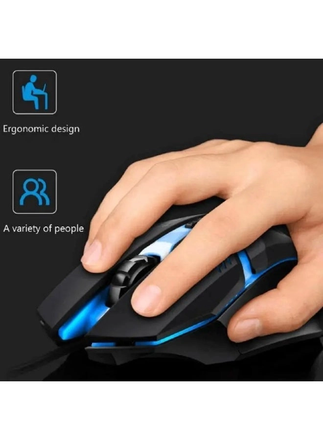 MC Saite A70 RGB Gaming Mouse - Wired