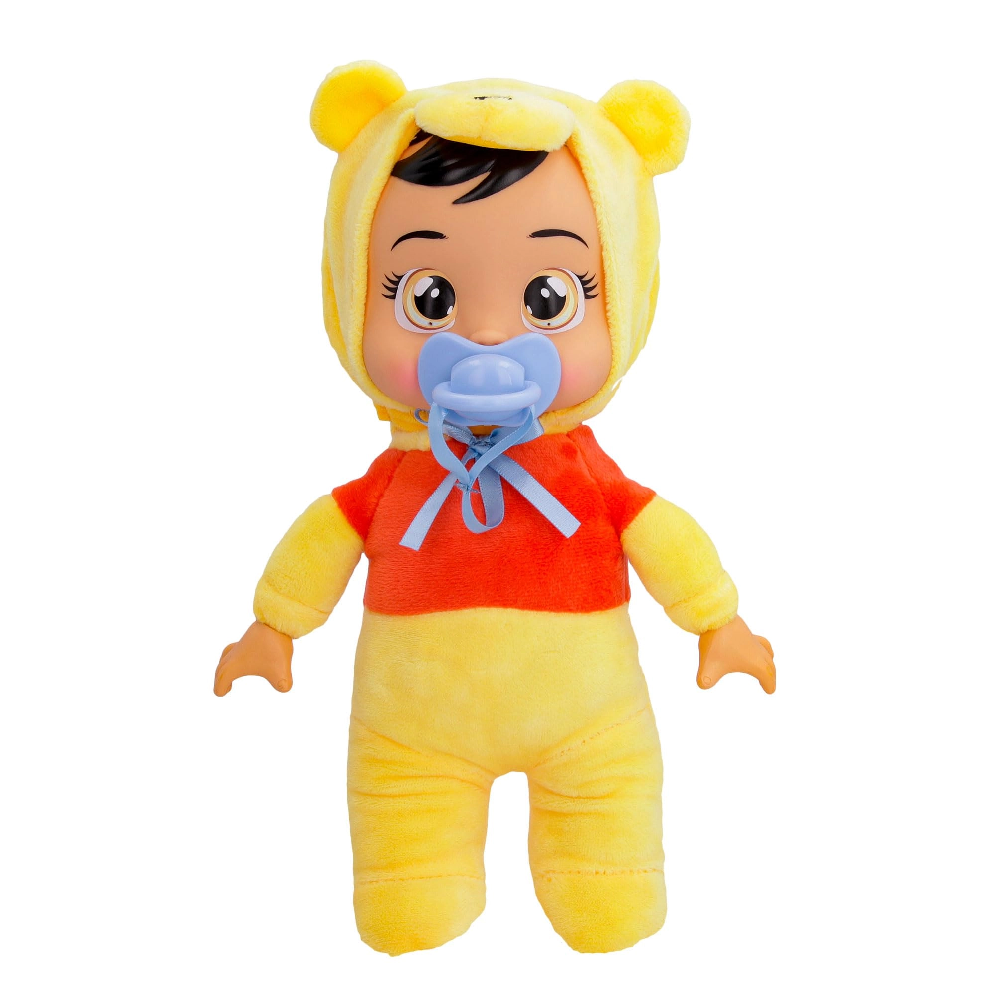 CRY BABIES Pooh Plush Baby Doll - 9.8" Cry Real Tears Ages 18 months+