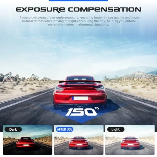 4 Channel Mirror Dashcam - 1080p