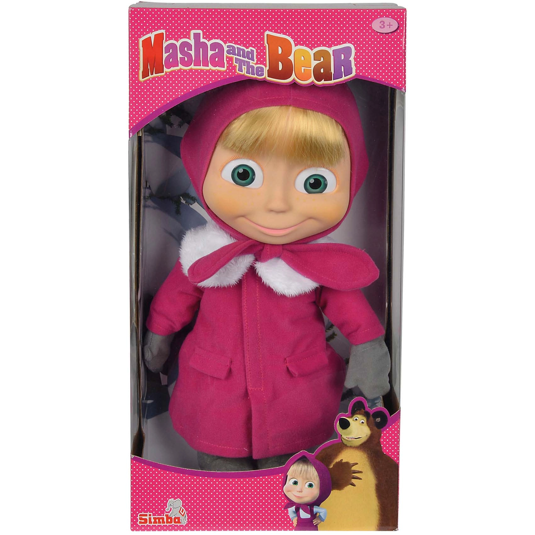 Masha Soft Bodied Doll - 40cm Pink