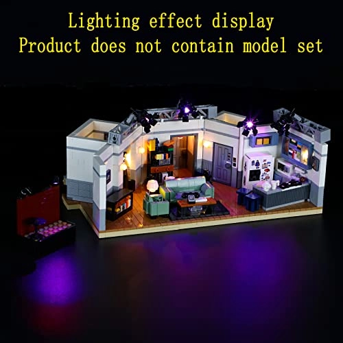 Set of Lights - Remote Control Compatible with Lego Ideas Seinfeld