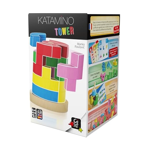 Katamino Tower Wooden Puzzle (GZKT)
