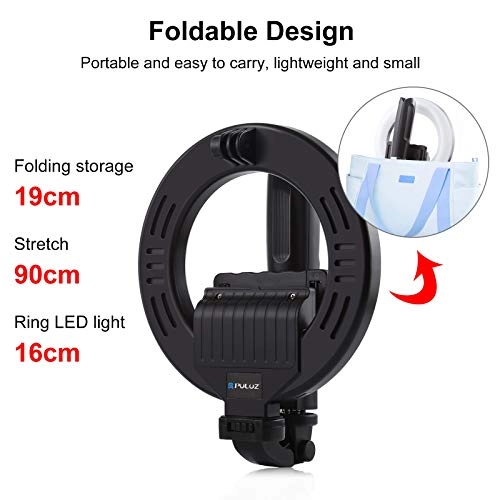 Selfie Ring Light - 5.0 inch Tripod Rechargeable Dimmable