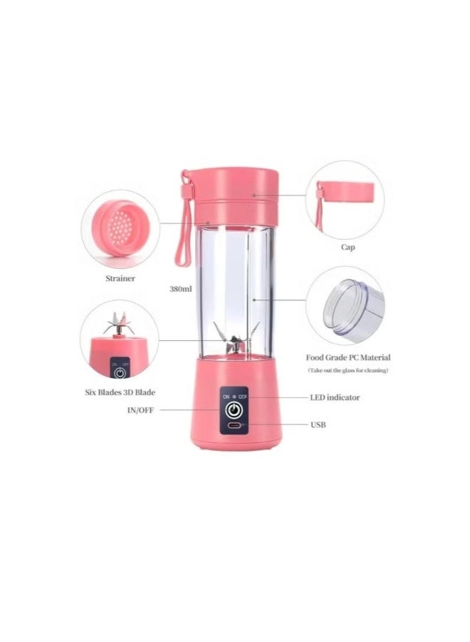 Tiger Portable Blender Cup - USB Rechargeable Compact & Portable