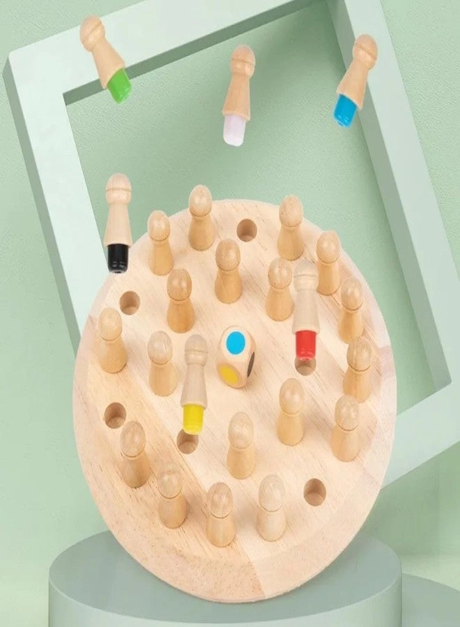 Wooden Memory Match Stick