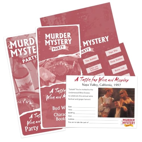 Murder Mystery Party: A Taste for Wine & Murder