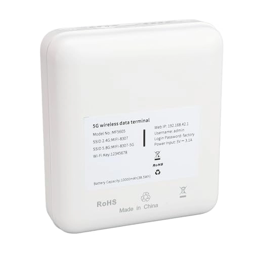 5G Mobile Hotspot - WiFi6 2.77Gbps