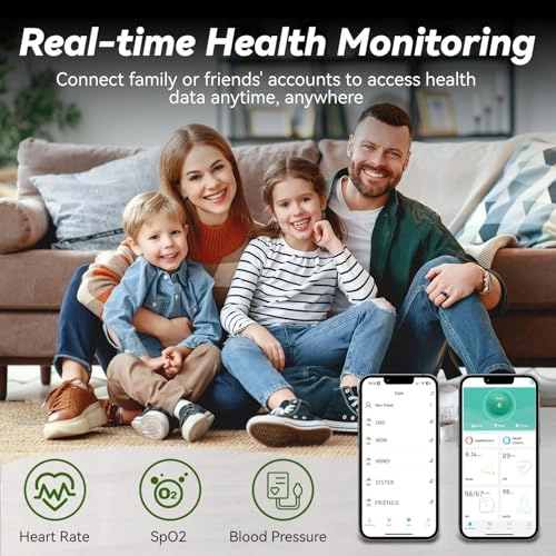 Smart Ring - Sleep Tracker Heart Rate Blood Oxygen