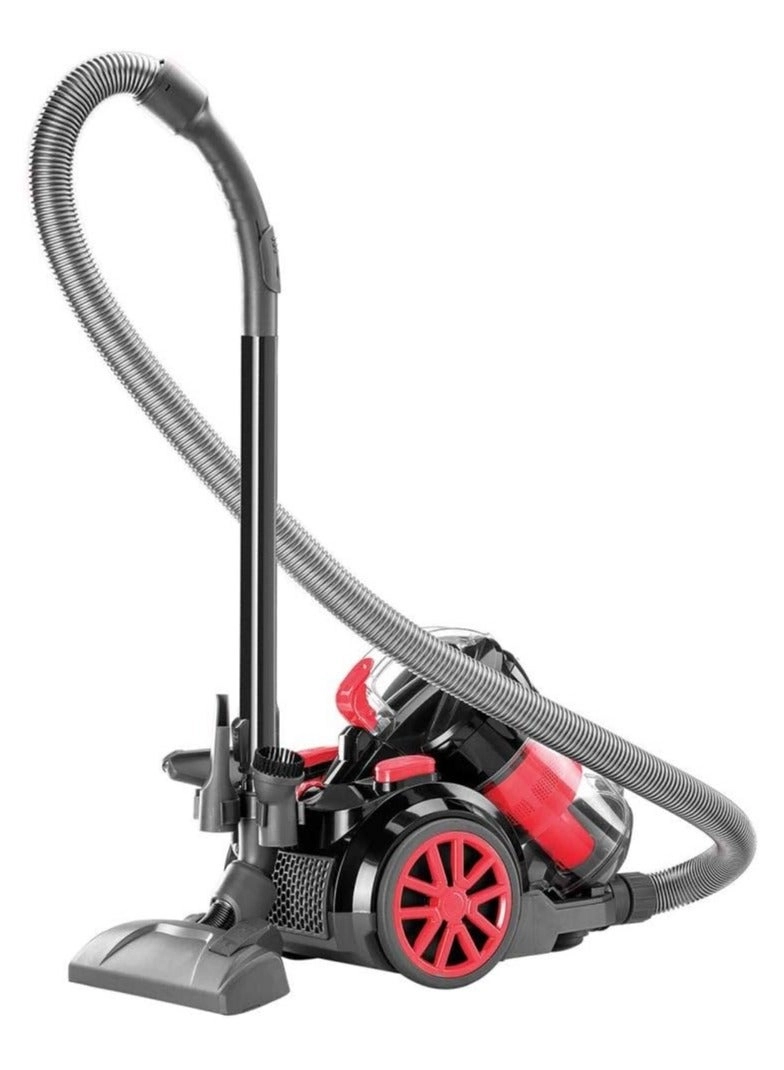 Multi-Cyclonic Bagless Corded Canister Vacuum Cleaner - 2.2 L 1200 W 4.2m cord