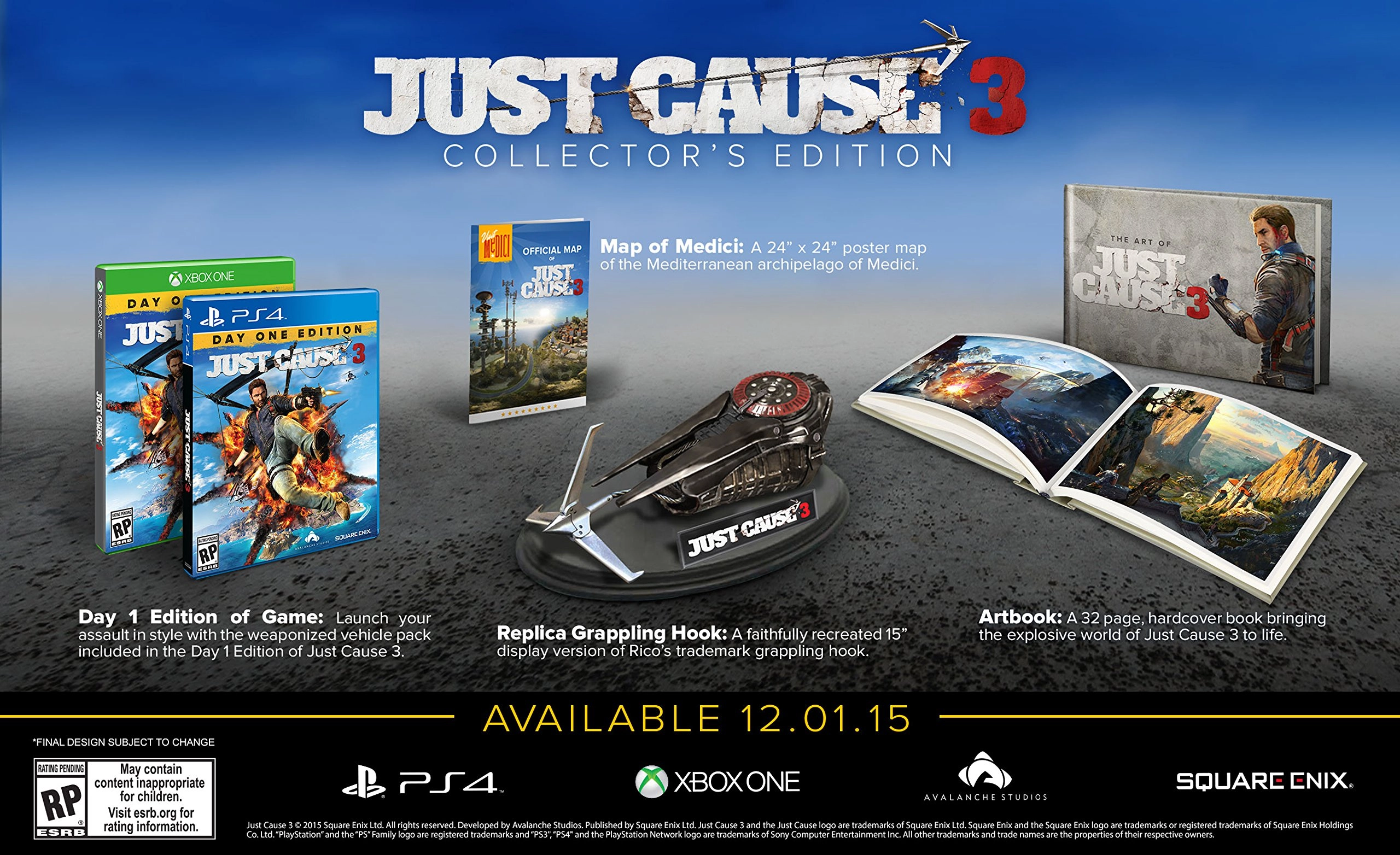 Square Enix Just Cause 3 Collector's Edition - Xbox One