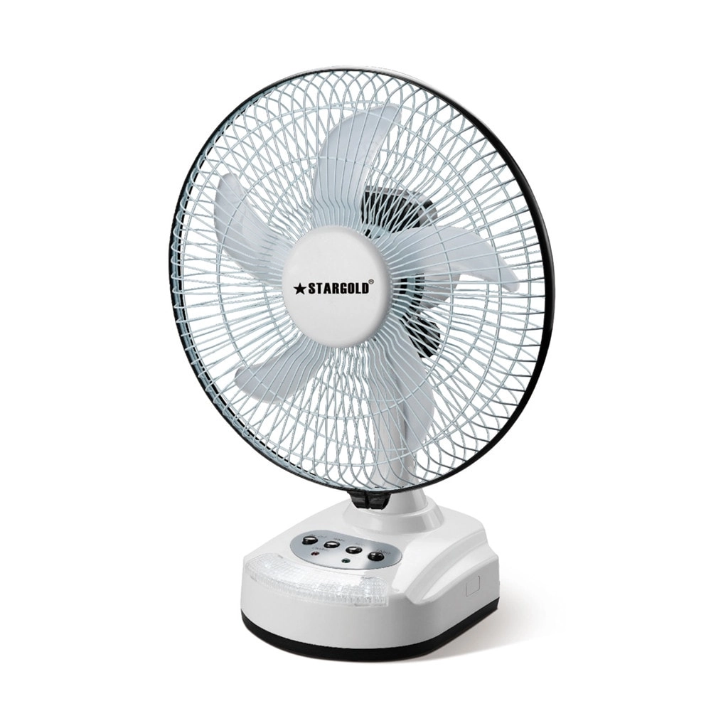 Rechargeable Oscillating Fan - 10 Inch