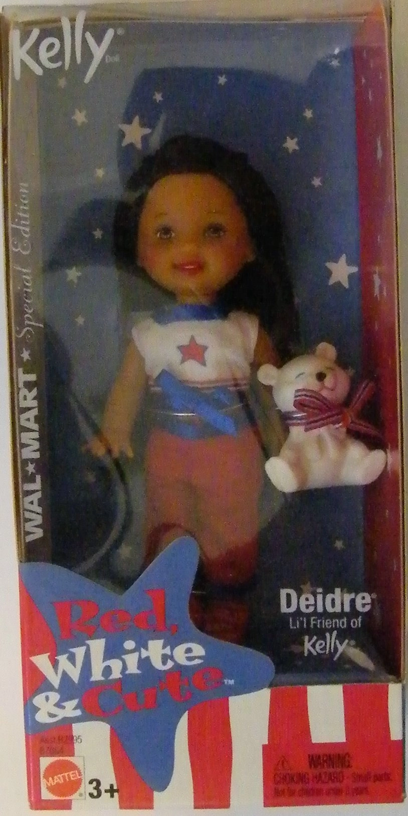 Mattel Deidre Kelly Doll - Red White