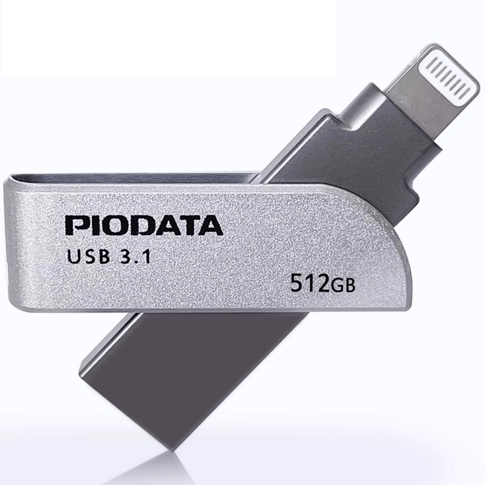 iXflash - USB 3.2 Gen 1 Type A & Lightning 512GB