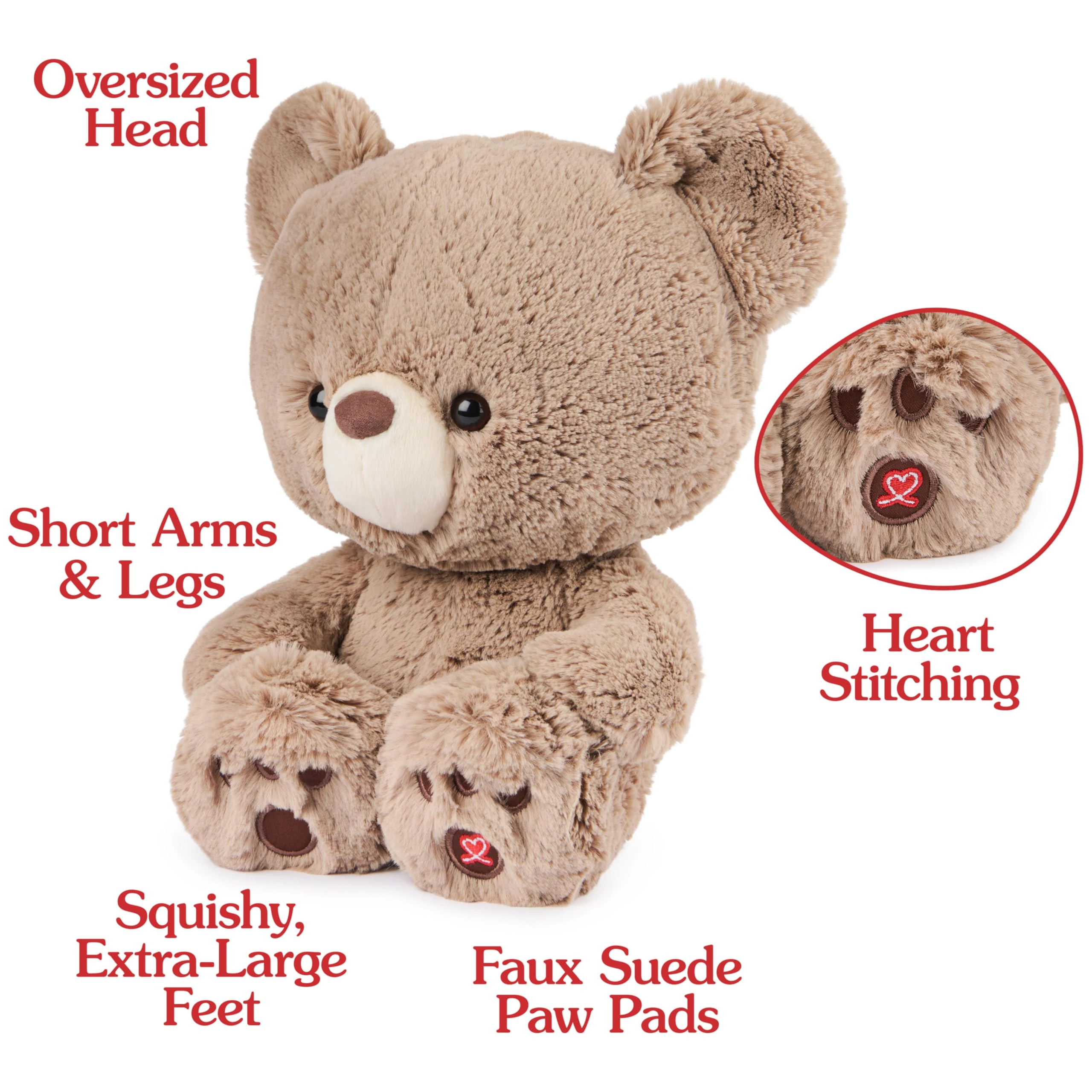 Kai Teddy Bear - 12" Taupe