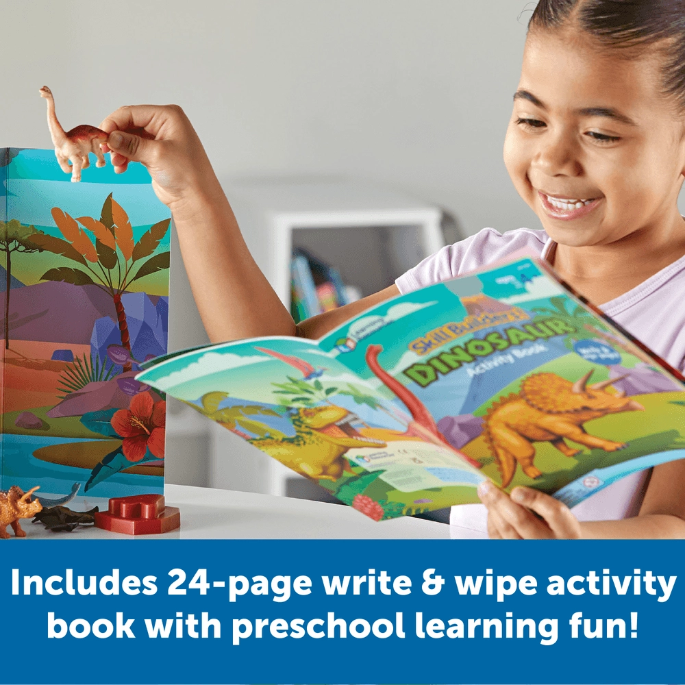 Skill Builders! Dinosaur Learning Set - 4+ 30 pieces