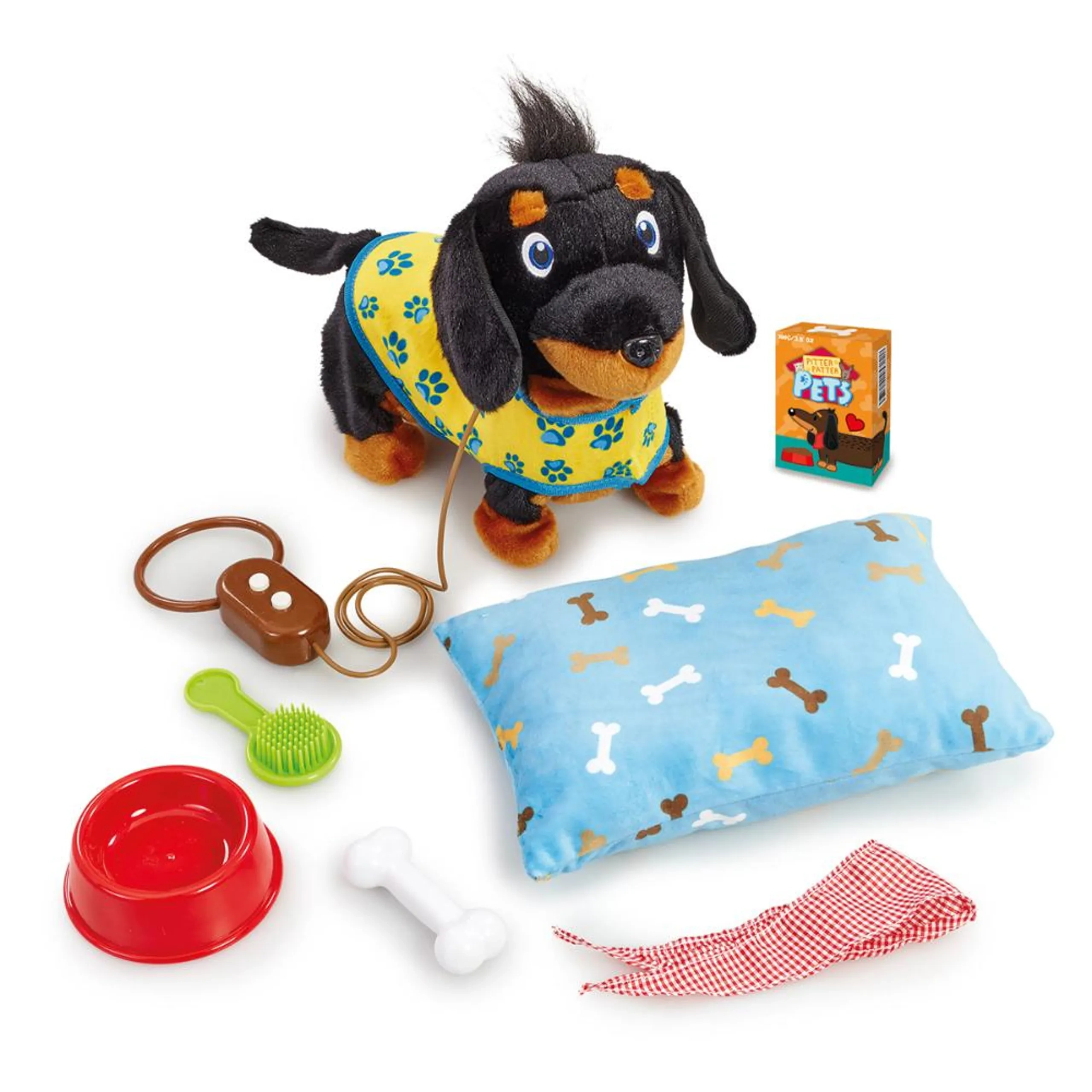 ADDO Pitter Patter Wiggle Jiggle Dachshund Deluxe - 3 +