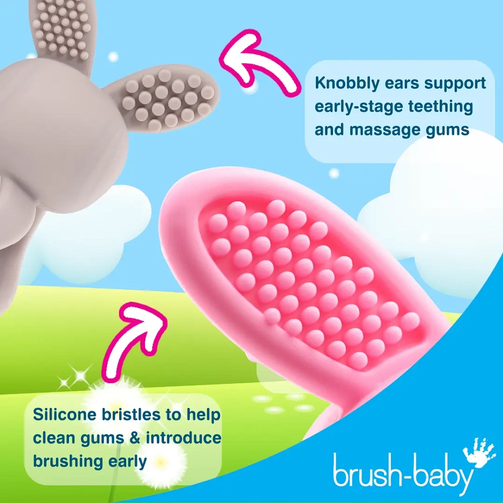 Bobbie Bunny Teether - food-grade silicone