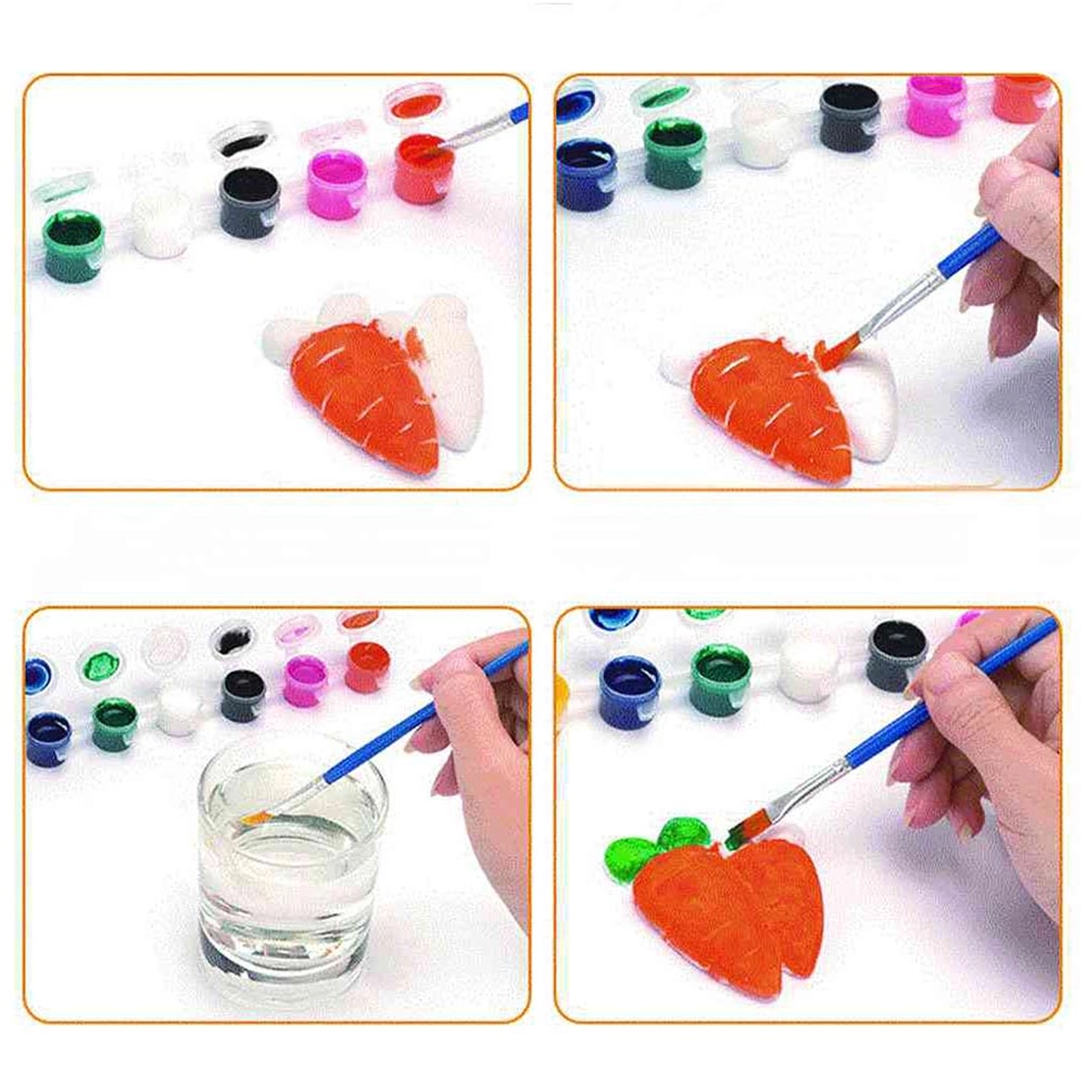 Gypsum Animals - 12 pc