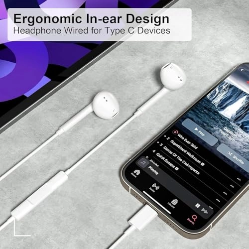 Lightening Earphones Wired Earphone