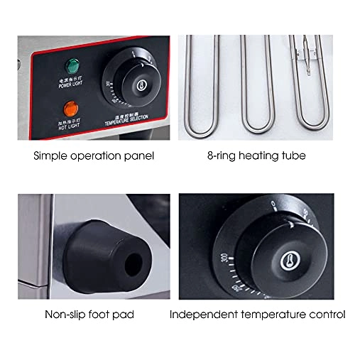 Commercial Electric Countertop Griddle - 36*300mm