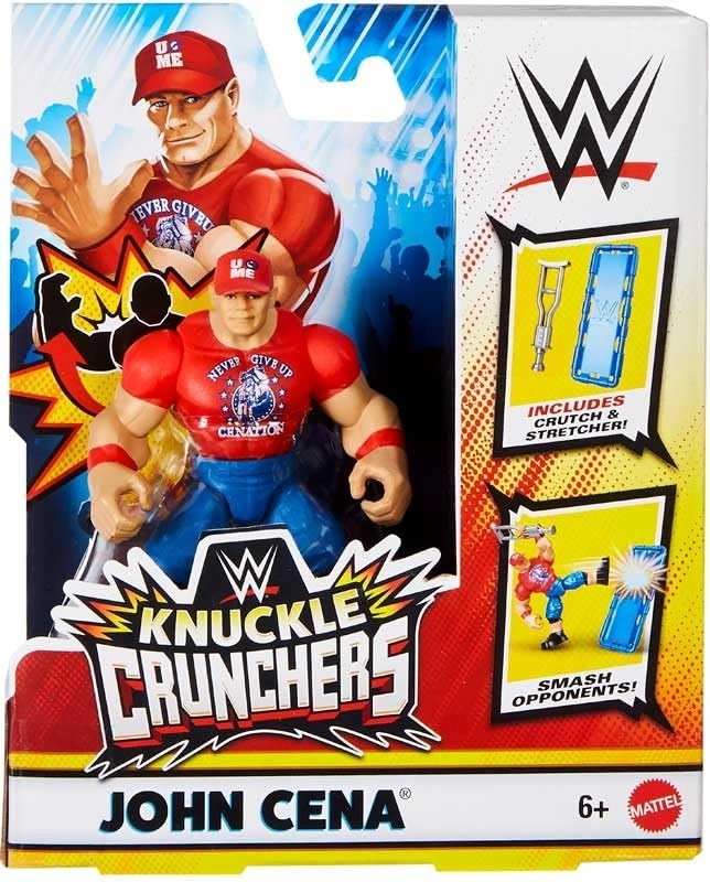 Mattel Knuckle Crunchers - John Cena - Sports - 2 pieces (10 cm) (HWH30)