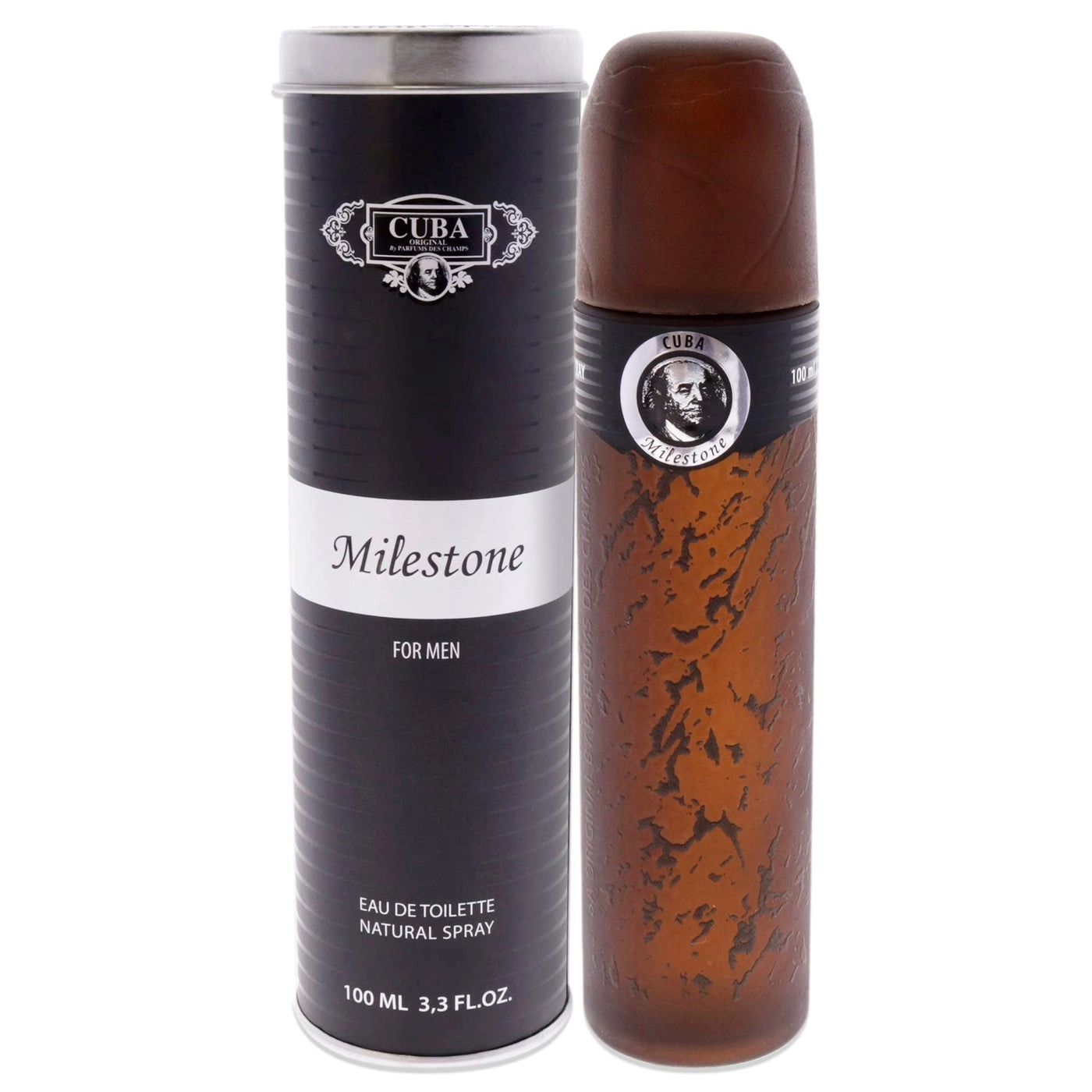 Cuba Milestone for Men Eau de Toilette 3.3 Ounce