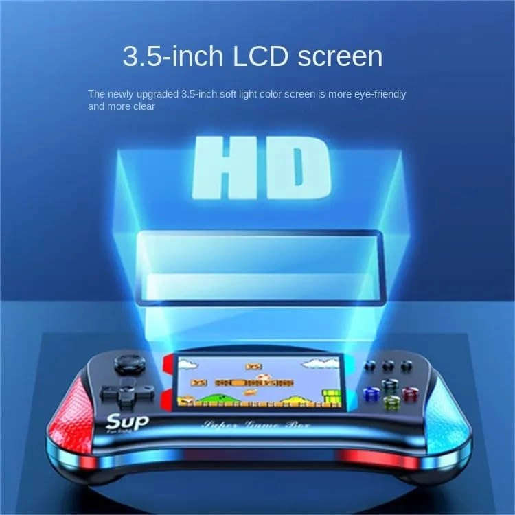 Mini Handheld Video Game Console - 500 Classic Built-in Games Rechargeable