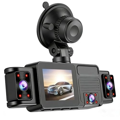 2K 5 Channel Car Dash Cam - 2560x1440p