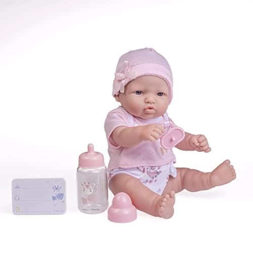 La Newborn Baby Doll Gift Set - 12" Pink Ages 2+