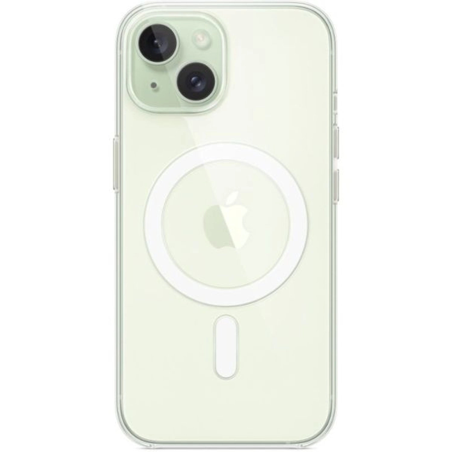 Back Cover Mobile Case Clear with MagSafe for iPhone 15