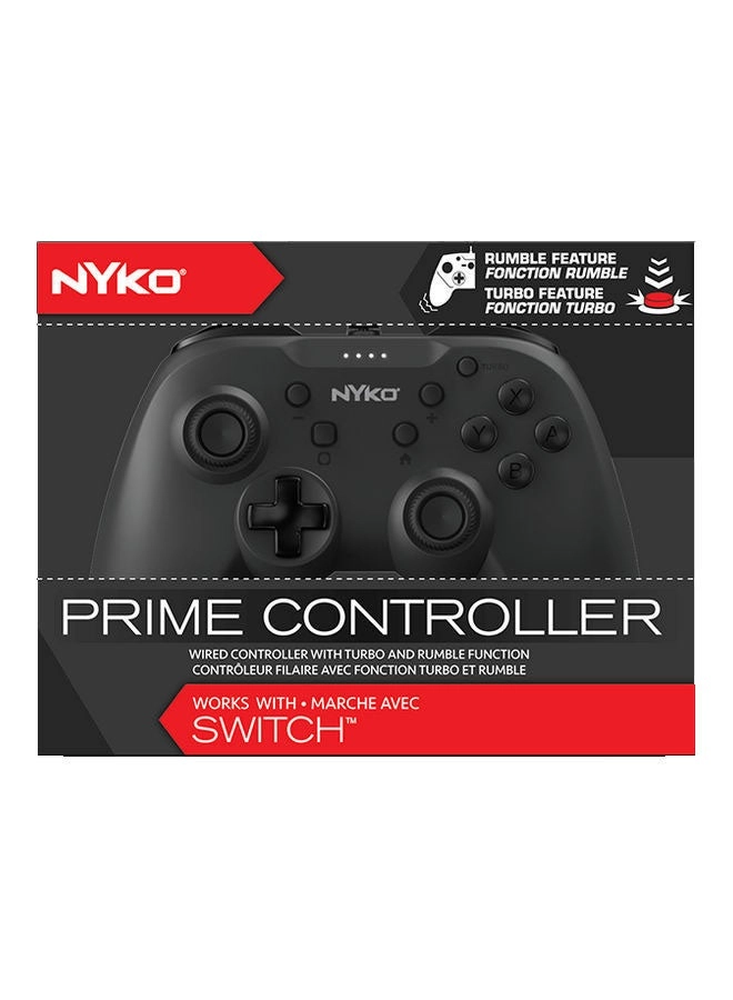 Nyko Nintendo Switch Prime Wired Controller Black