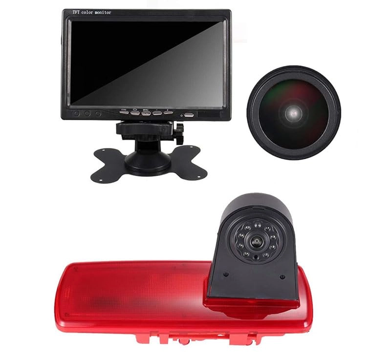Monitor + Reversing Camera - Night vision 1280 x 720