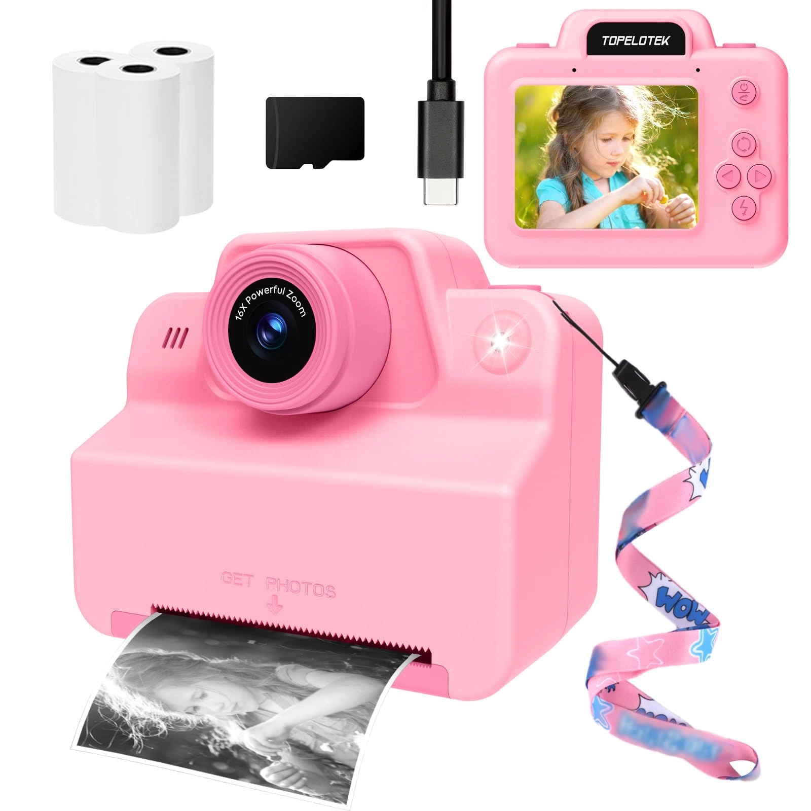 KC6 - Kids Instant Print Camera