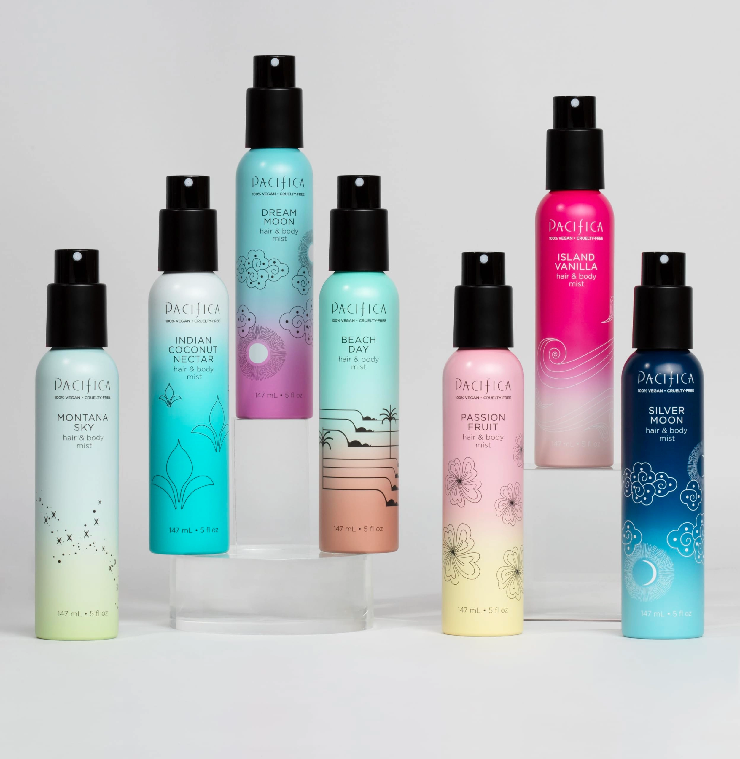 Perfumed Hair and Body Mist 1 - 6 Fluid Ounces Indian Coconut Nectar
